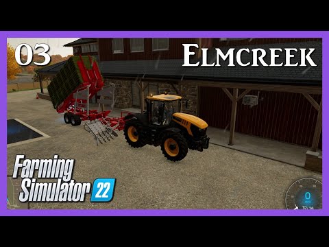 MASSIVE BALING CONTRACT | Elmcreek | Farming Simulator 22 | FS22 | Episode 03