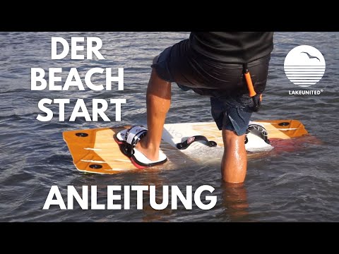 KITESURFEN: BEACHSTART LERNEN  ***Tipps&Tricks by LakeUnited***
