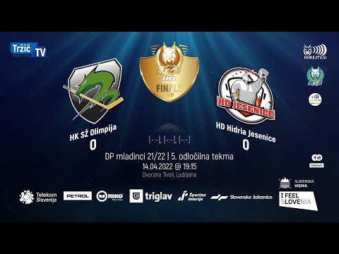 U-19 DP 14.4.2022  HK SŽ Olimpija - HD Hidria Jesenice