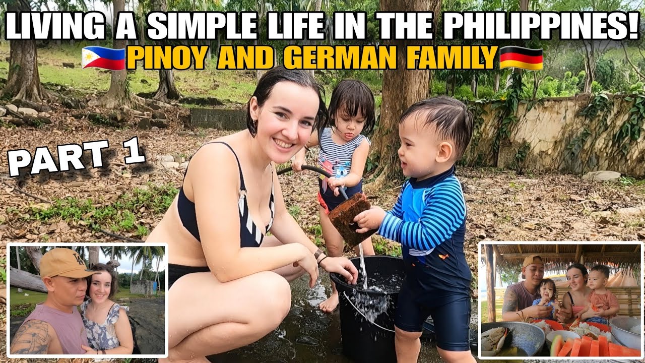 My German family Came back and Live a Simple Life in The Philippines.🇵🇭Pinoy and German family🇩🇪