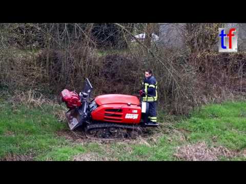 Bush Cutter George mit Seilwinde, Feuerwehr Waiblingen & Forstamt, 19.03.2016.