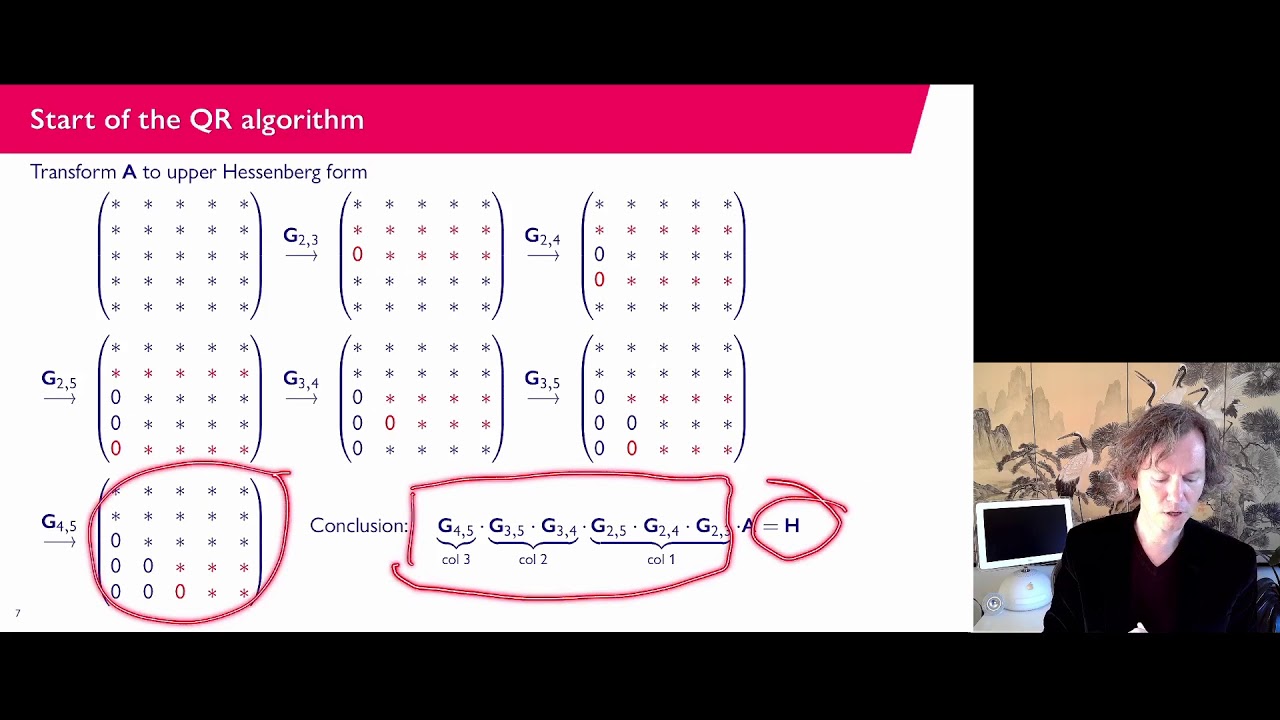 4-6 QR algorithm for computing eigenvalues
