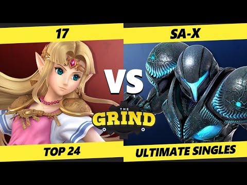 Smash Ultimate Tournament - 17 (Zelda) Vs. SA-X (Dark Samus) The Grind 112 SSBU Top 48