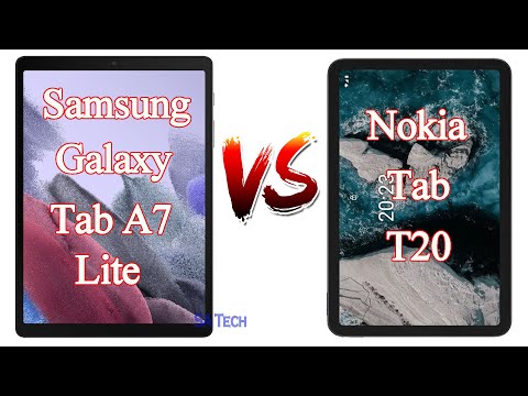 SAMSUNG TAB A7 LITE VS NOKIA TAB T20