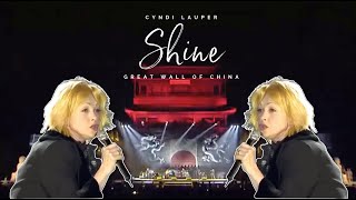 Cyndi Lauper – Shine (live) - Great Wall of China