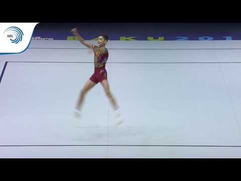 Damir MANAFOV (RUS) - 2019 Junior Aerobics Europeans, individual men final