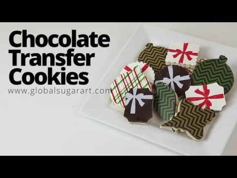 Chocolate Transfer Cookies