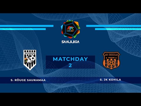 Rõuge Saunamaa - JK Kohila. Coolbet Saaliliiga. MD 2. Live stream