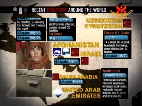 2011 Disasters Around the World - 17 Oct 2011