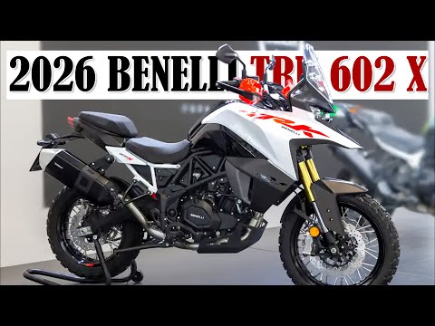 2026 Benelli TRK 602 X - The New ADVENTURE Beast Arrives!