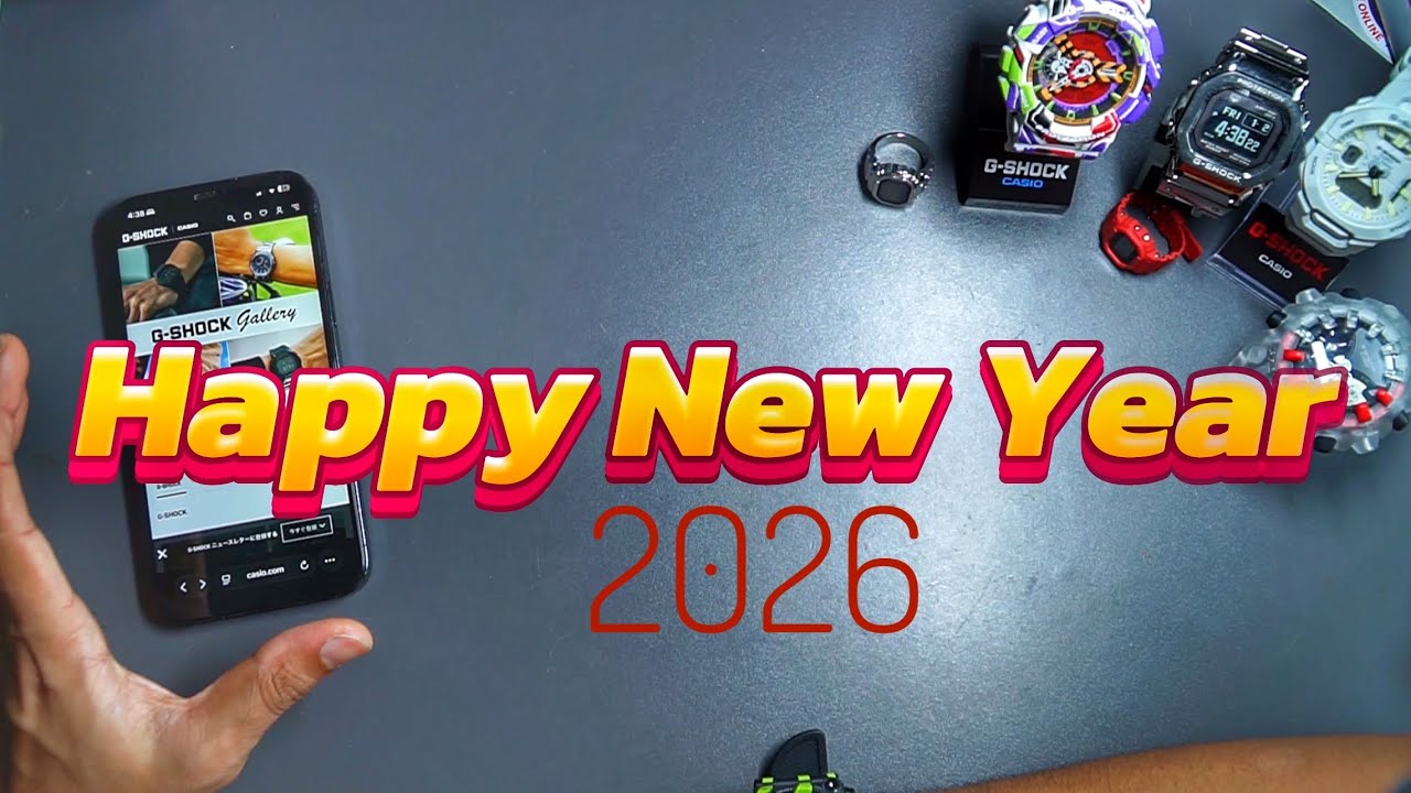 January 2026 New G-Shock releases preview!
