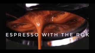 ROK ESPRESSO príprava kávy naked filter