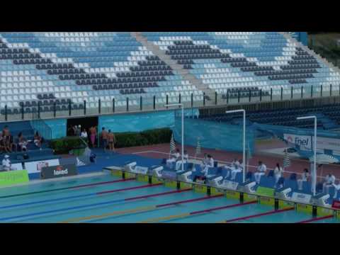 Finale 100 Farfalla Cadetti Maschi - Campionati Italiani di Categoria Roma09