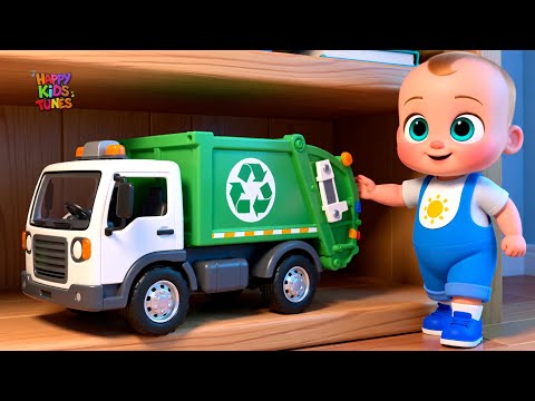 Rescue Vehicles Song: Fire Truck, Ambulance & Construction Trucks Playtime | Learn Colors & Jobs