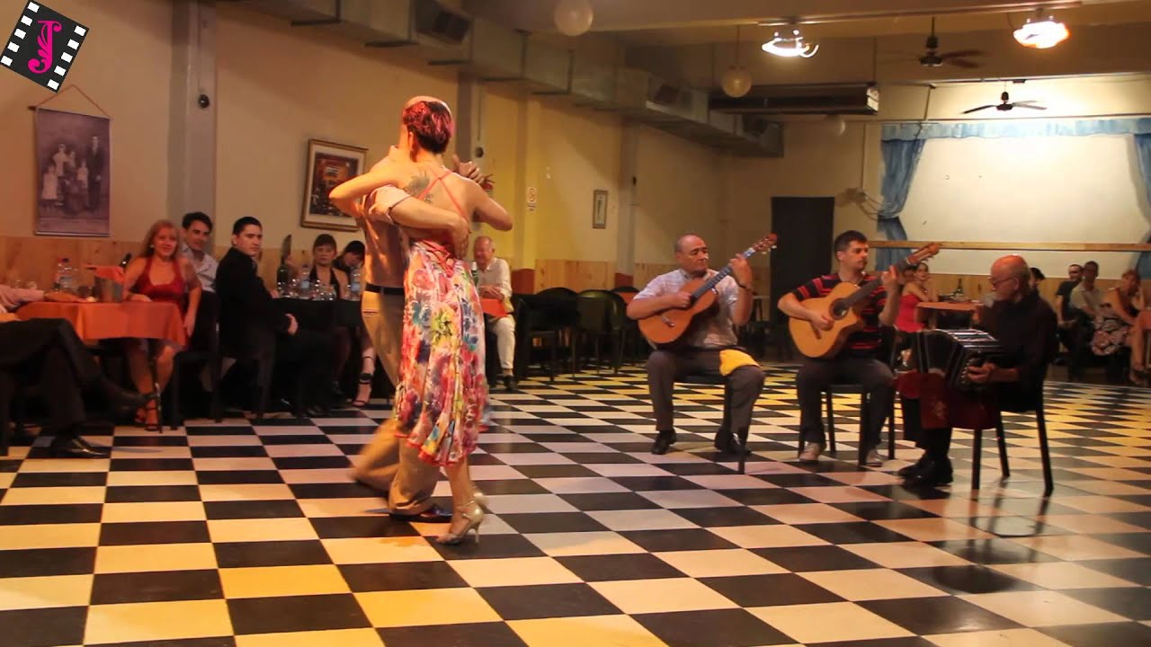 Gabriel Di Prinzio y Hebe Martinez con Los Amigos de Jose 02/03 (Milonga)