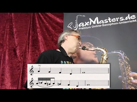 Coole Verzierungen für Jazz & Pop Melodien; Vorschläge, Pralltriller, Shake (Saxophon Praxis Tipps)