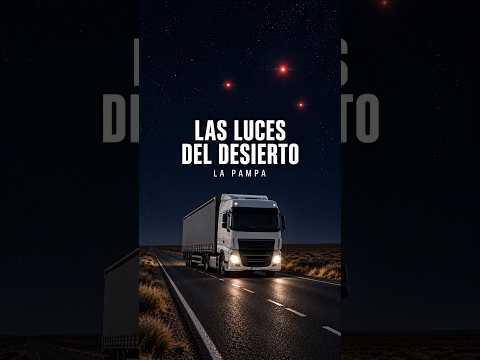 Las luces del desierto | El relato de un camionero en La Pampa
