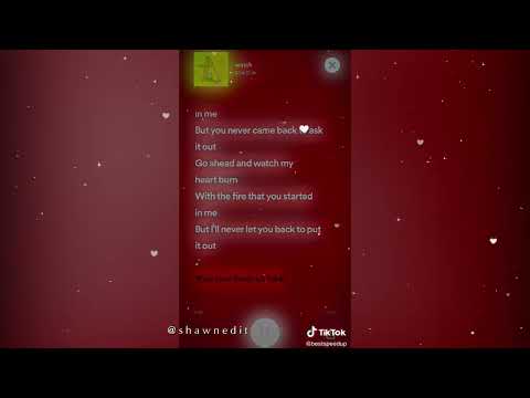 Spedup/Nightcore Tiktok Audios +Lyrics ♡ pt. 211