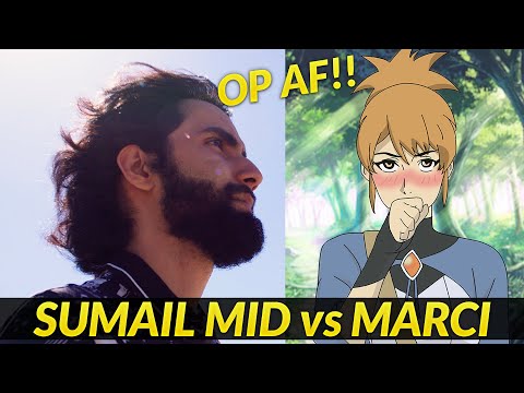 Sumail Lina vs Marci at Middle - She is too strong