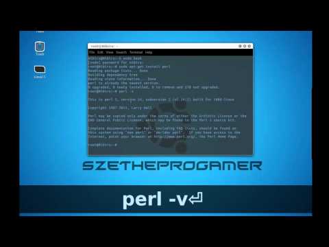 Perl Programming - 1 - Getting Started [Linux /Mac/ Windows]