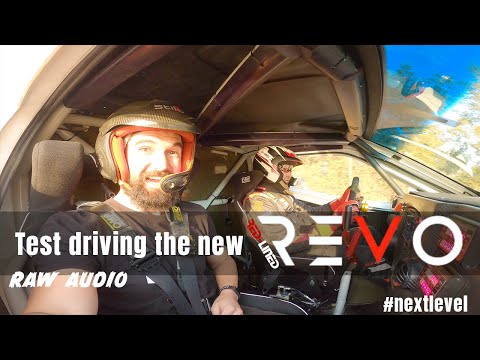 Test driving the new REVO FIA Spec Rally Raid vehicle