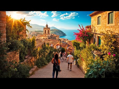 Erice Like Never Before: Extreme Wind Noise in Sicily Hidden Gem Iconic Street Walking Tour