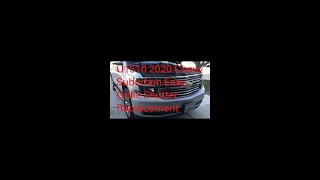 U1510 2020 Chevy Suburban EZ fix replace Grille Shutter