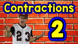 Contractions 2 | English Song for Kids | Reading & Writing Skills | Grammar | Jack Hartmann