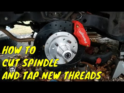 How To Modify Spindle For Wilwood Brakes | Chevy El Camino