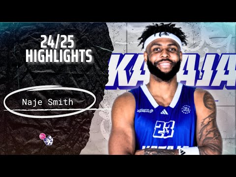 Naje Smith Highlights 2024/25 || Finland Korisliiga || Kataja Basket