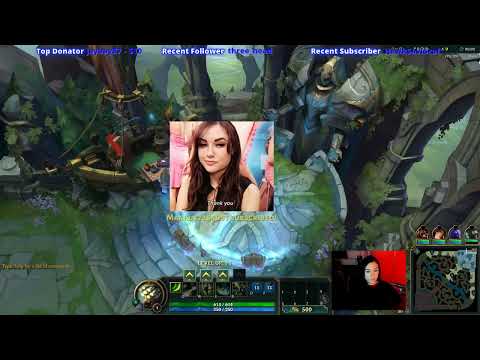 Sasha Grey VOD June 2019 - Just Chatting - League of Legends - Late Stream Part 2