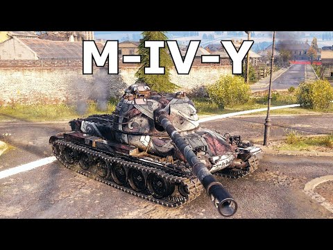 World of Tanks M-IV-Y - 5 Kills 4,6K Damage - NEW TANK