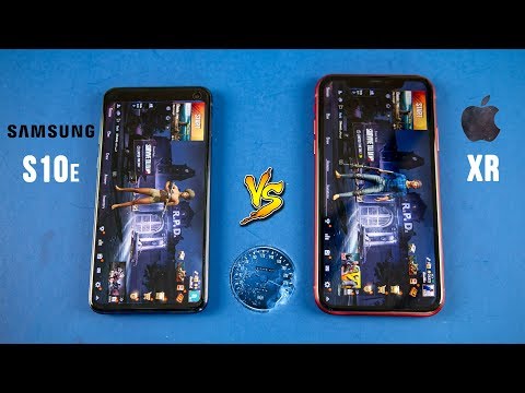 Galaxy S10e vs iPhone XR SPEED Test - Didn't See This Coming.. Video