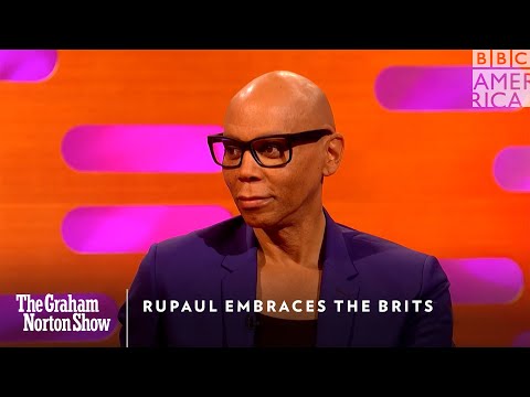ルポールがブリッツを抱きしめる｜グラハム・ノートン・ショー｜10月4日(金)午後11時｜BBCアメリカ (RuPaul Embraces The Brits | The Graham Norton Show | Friday, October 4 at 11pm | BBC America)