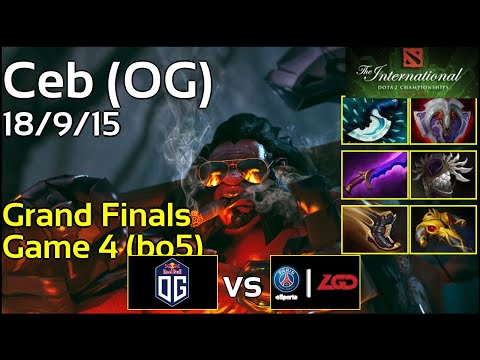 TI8: OG.Ceb - TI8 Main Event - Grand Finals - TI 2018 -  Axe