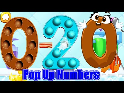 Pop Up Numbers 0 to 20 with Save the Numbers