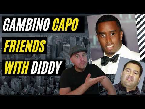 SEAN "DIDDY" COMBS AND HIS GAMBINO CAPO FRIEND - RAPPER AND MOBSTER GO BACK TO THE 1980's