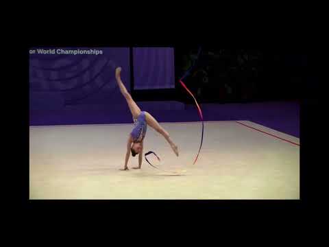 Daria Sliusarenco MDA Ribbon AA FIG JUNIOR WORLD CHAMPIONSHIP 2023