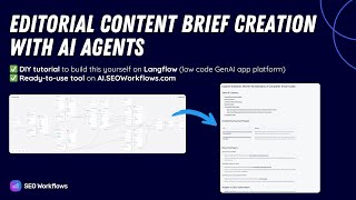 Automate SEO Editorial Content Briefing with AI Agents