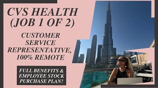 CVS Health: $17 - $34/Hour WORK FROM HOME (WFH) as a REMOTE Customer Service Representative (CSR)!