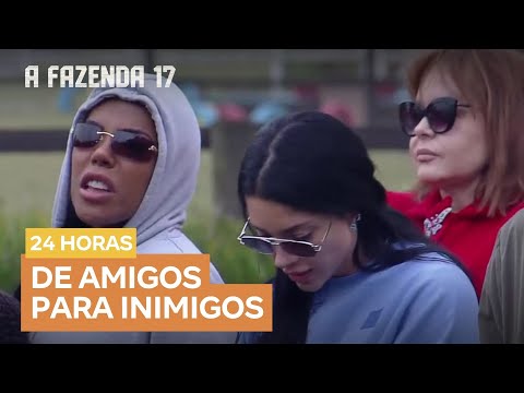 Dudu coloca Carol e Rayane na mesma função e instaura o caos: 'Traíra e mentiroso' | A Fazenda 17