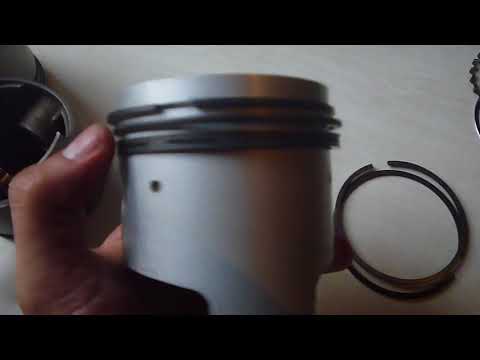 VW BEETLE 1600 CC ENGINE PISTON AND RINGS REPLACEMENT VIDEO 1