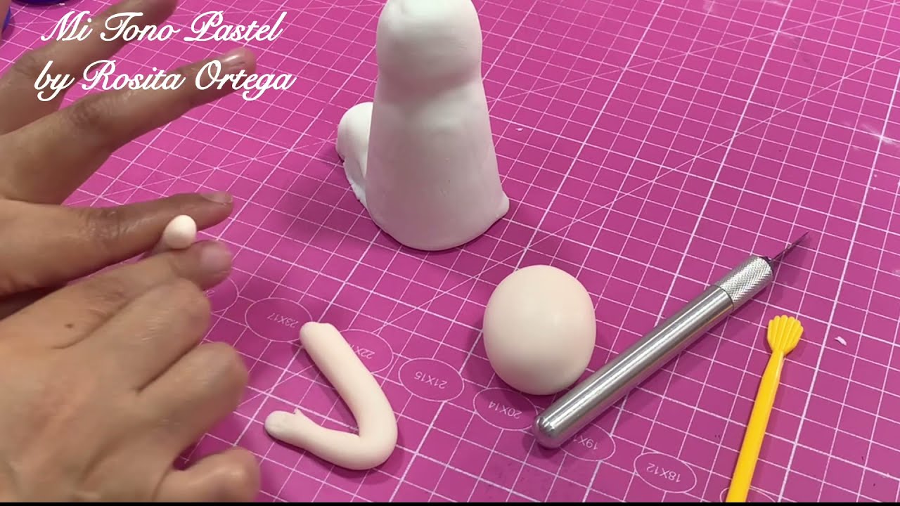 Modelados de Primera Comunión en pasta de goma