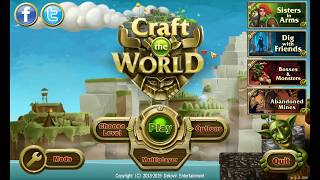 Craft the World DLCs - Bosses and Monsters, Abandoned Mines - Custom Forest World part 2