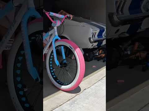 How it be when you have colored BMX tires