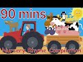 Old MacDonald Had A Farm! And lots more Nursery Rhymes! 90 minutes!