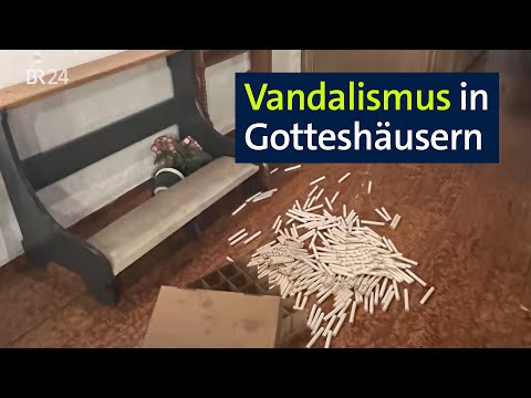 Aufgebrochene Opferstöcke, umgestoßene Kerzenständer: Vandalismus in Kirchen | Abendschau | BR24