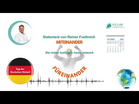 Dr. Reiner Füllmich am Tag der Deutschen Einheit 2025