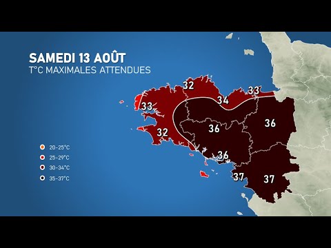 Illustration de l'actualité Des conditions caniculaires cette semaine en Bretagne