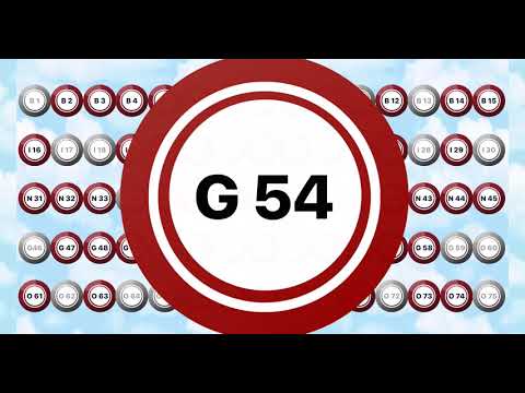 75 Ball Bingo Caller - Game 1 - YouTube